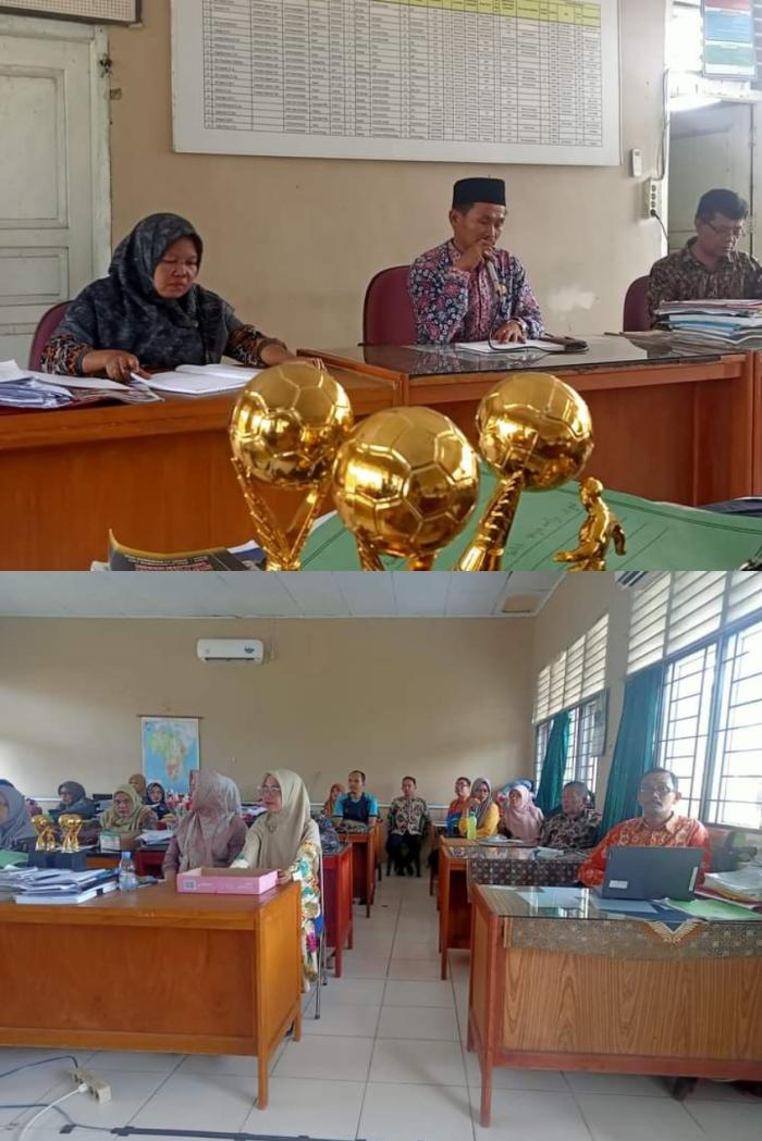 MTs N 3 Muaro Jambi gelar rapat akhir tahun