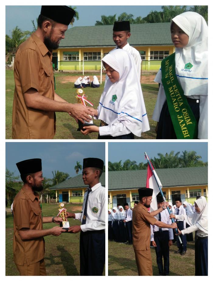 PENYERAHAN TROPI KEMENANGAN  