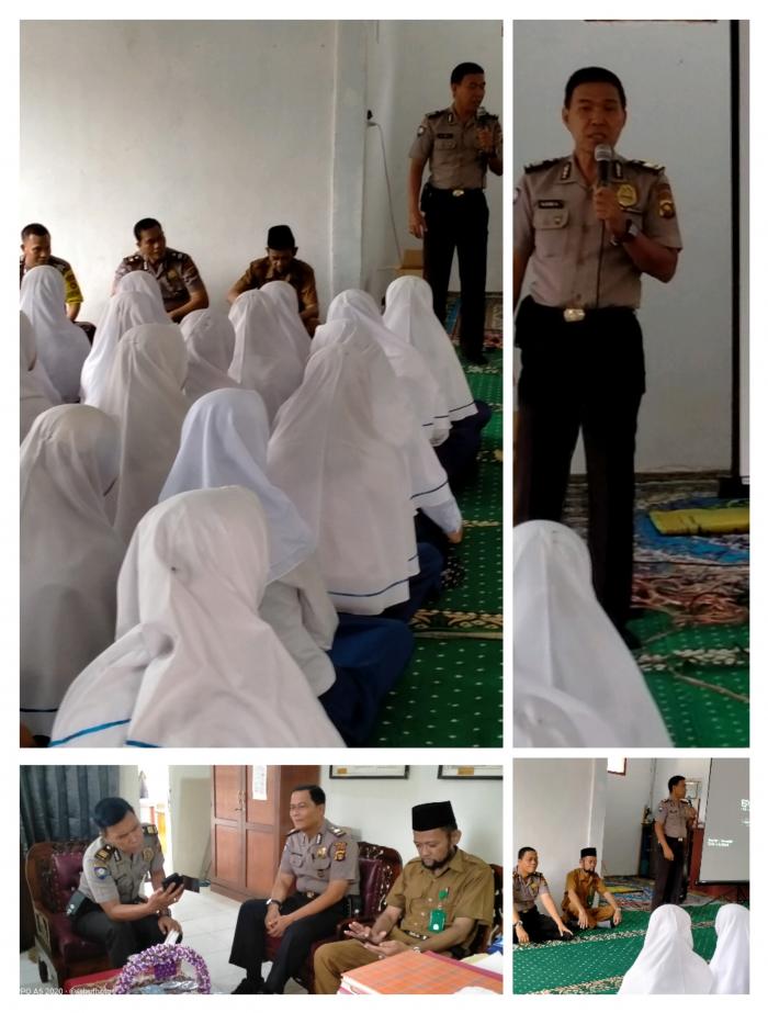 BIMAS POLDA JAMBI Sambangi MTs N 3 Muaro Jambi