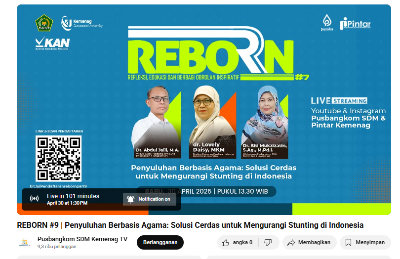 Guru MTsN 3 Muaro Jambi Siap Ikuti Program REBORN #9: Penyuluhan Berbasis Agama untuk Cegah Stunting