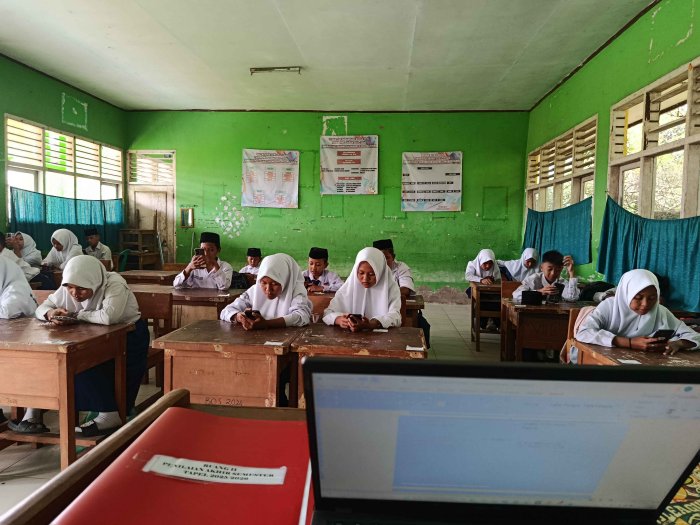 Pelaksanaan Asesmen Berbasis Android