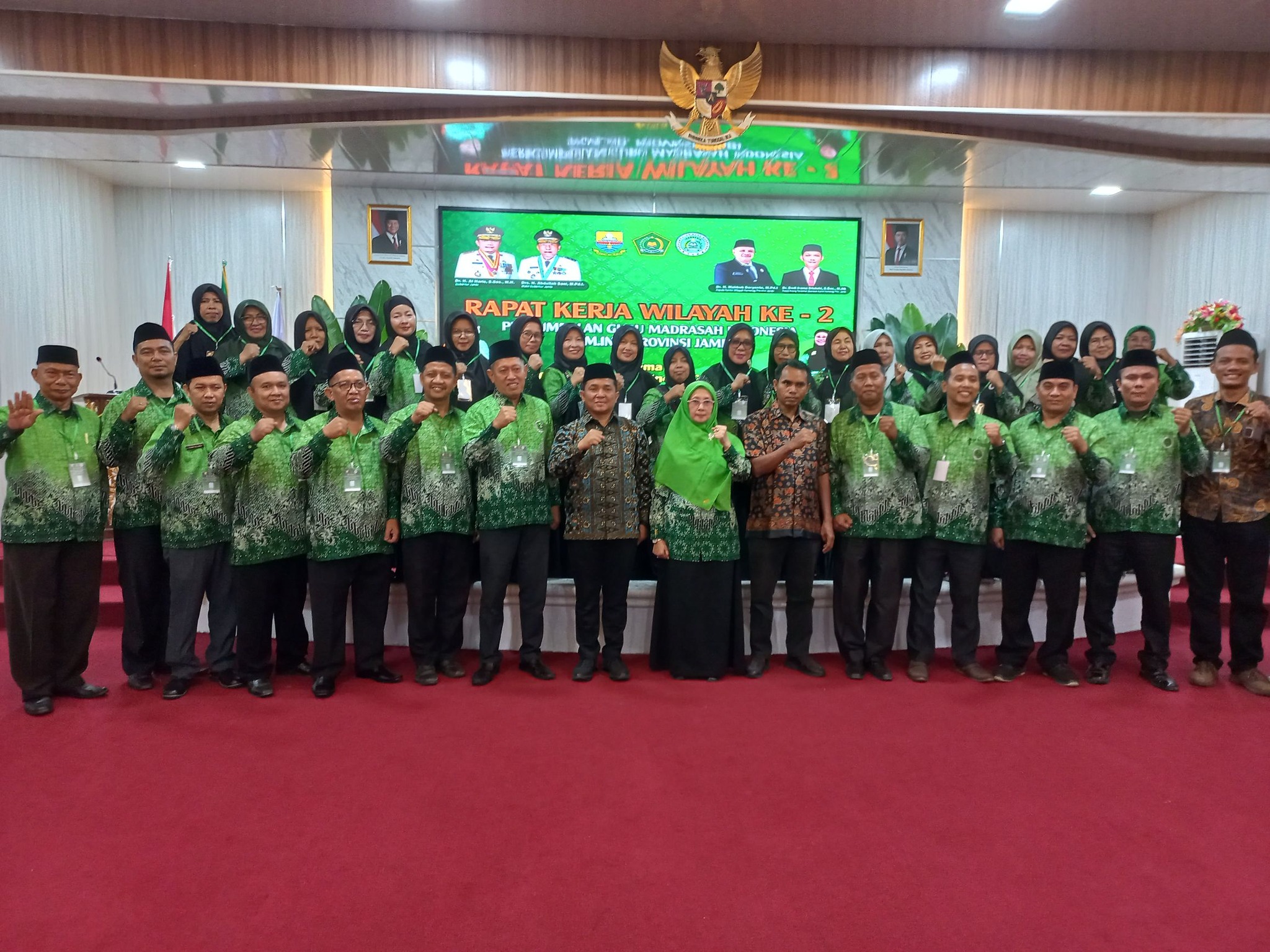 Guru MTsN 3 Muaro Jambi Ikuti Rakerwil PGM Indonesia Provinsi Jambi