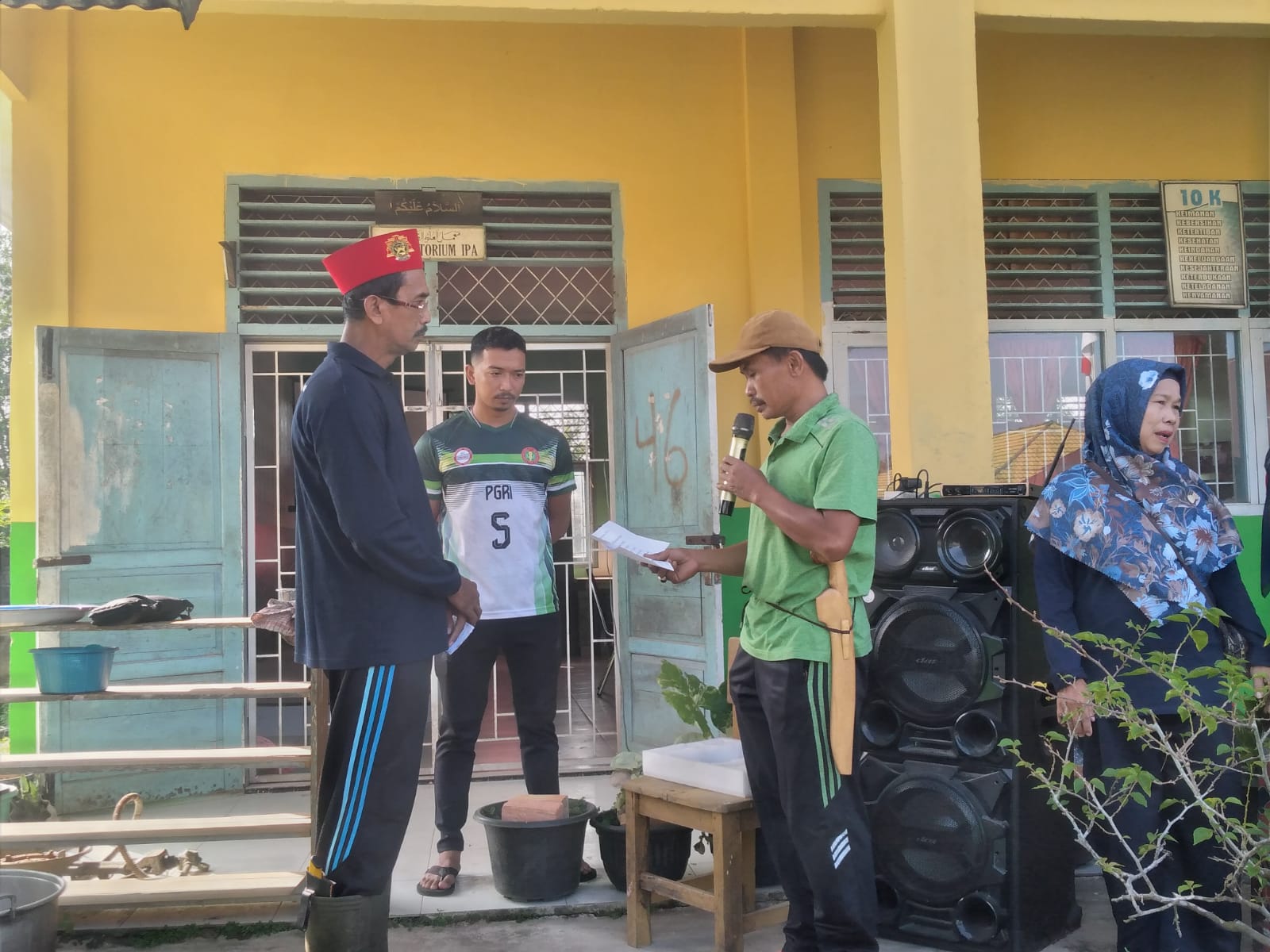 Penyembelihan Hewan Qurban di MTsN 3 Muaro Jambi Dipimpin oleh Penyembelih Bersertifikat JULEHA