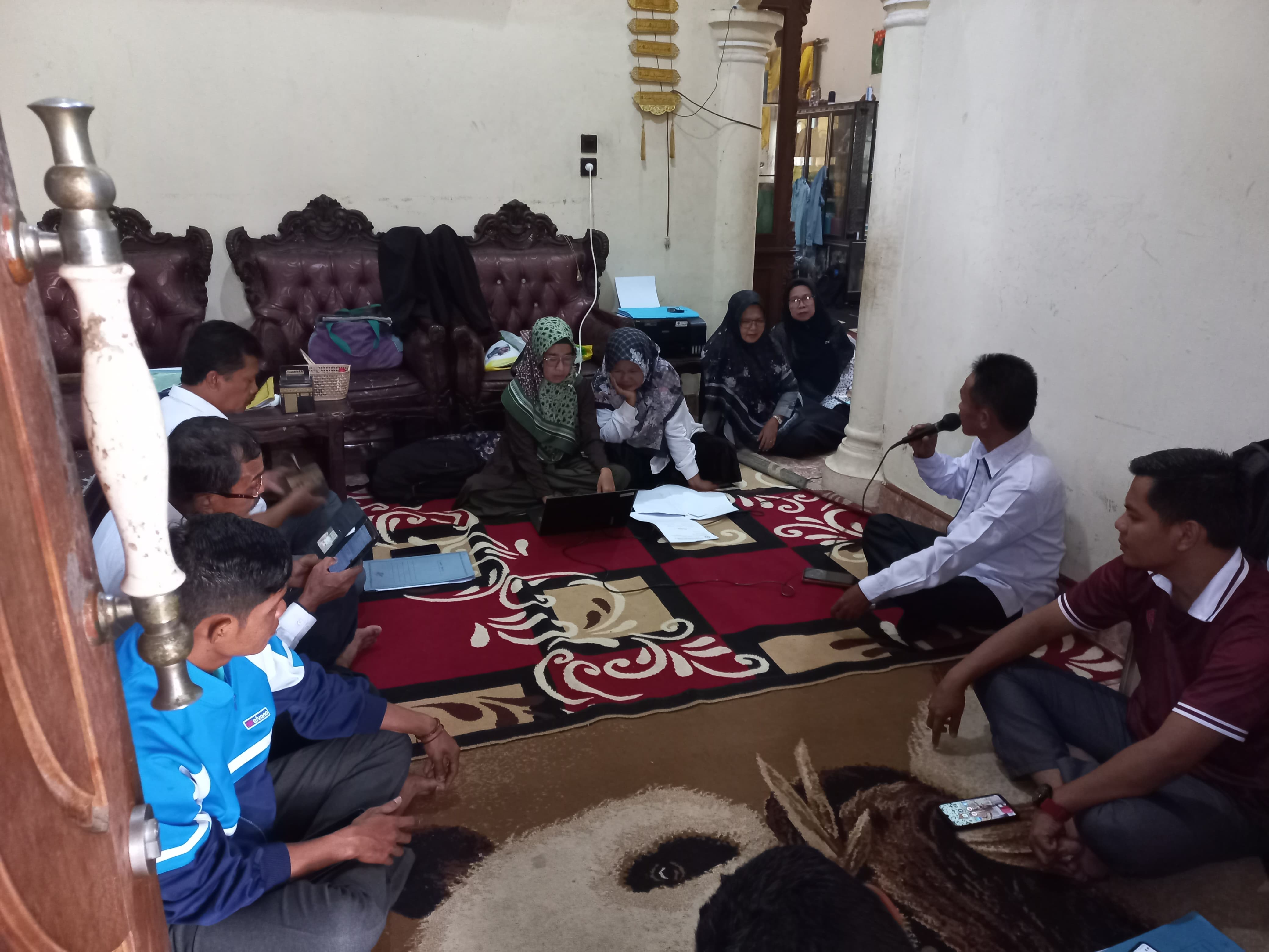 MTsN 3 Muaro Jambi Gelar Rapat Bulanan Jelang Libur Idul Fitri