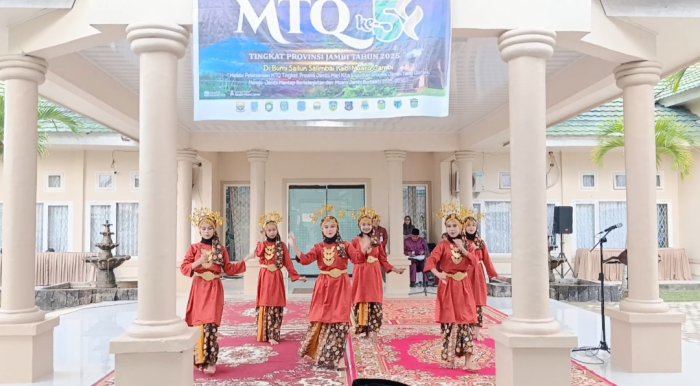 Zapin Bahari Sambut Kafilah kabupaten Sarolangun