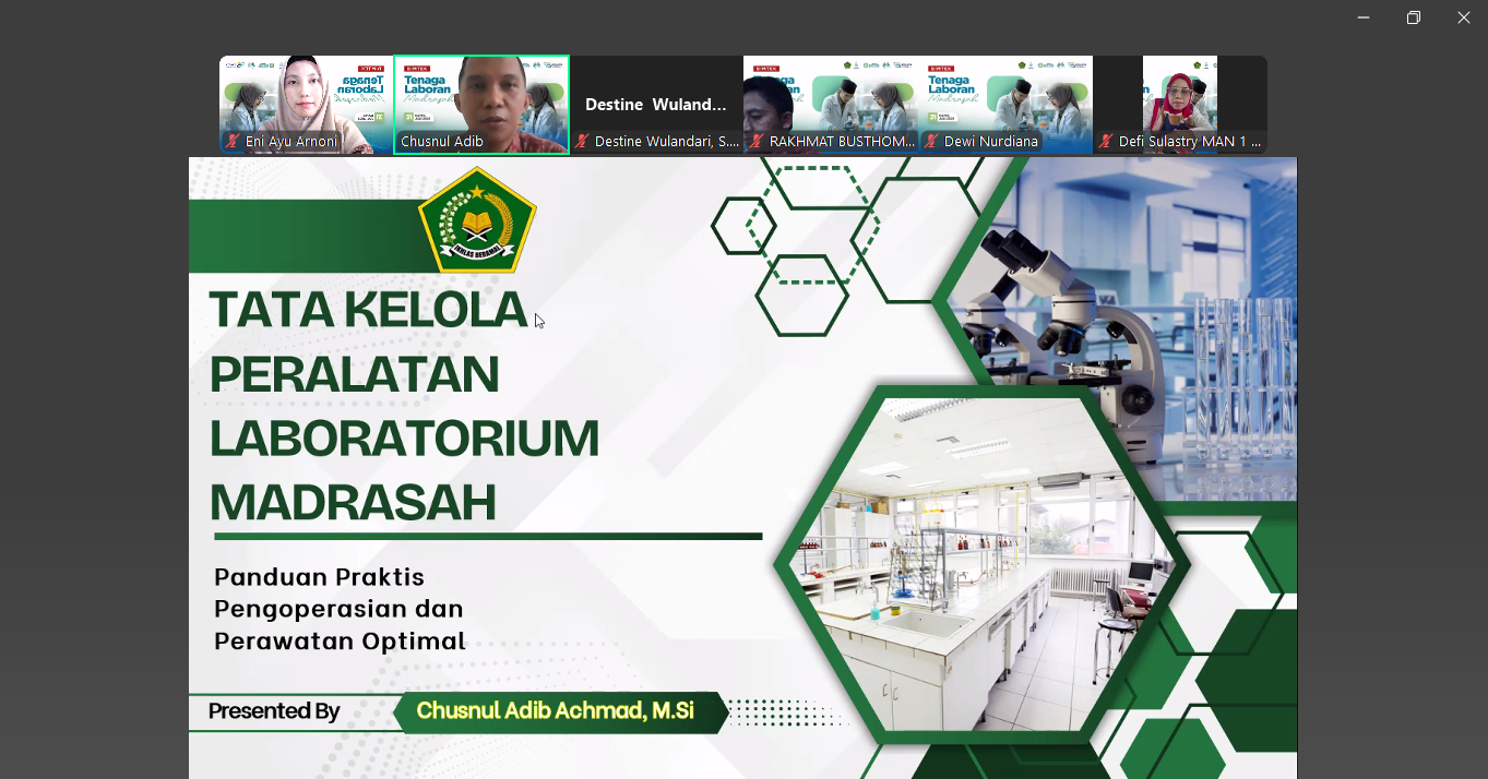 30 Hari Transformasi Eni Ayu Arnoni: Antusiasme Bertemu Keilmuan di Pelatihan Laboran