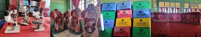 Alat-Alat Laboratorium MTsN 3 Muaro Jambi Lengkap dan Terawat Demi Dukung Pembelajaran Praktikum yang Efektif