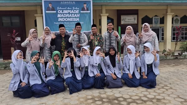 9 Siswa MTsN 3 Muaro Jambi Ikuti OMI Bidang IPA, IPS, dan Matematika di MIN 4 Muaro Jambi