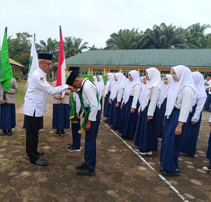 Ahmad Rafli Aditia dan Raden Rohmad Resmi Pimpin OSIM MTsN 3 Muaro Jambi 2026